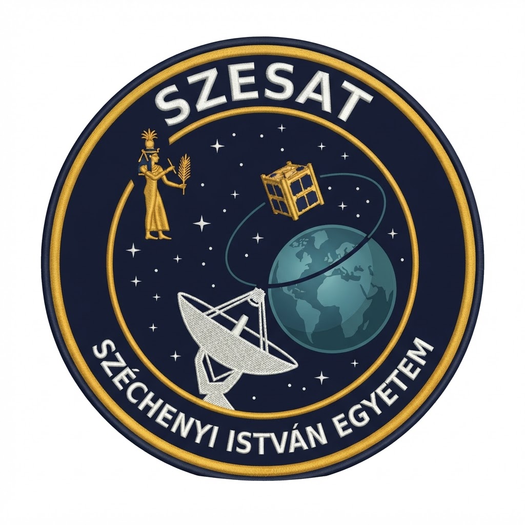 SZESAT – Széchenyi István Egyetem mission patch